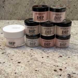 Azure Dip Powder Set - neutrals and clear